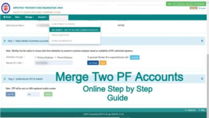 How to Merge Multiple EPF Account UANs