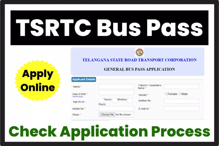 TSRTC Bus Pass 2024: How to Apply for Telangana Student Bus Pass, Counter Timings