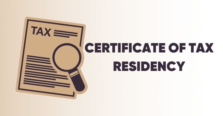 What is a Tax Residency Certificate (TRC)