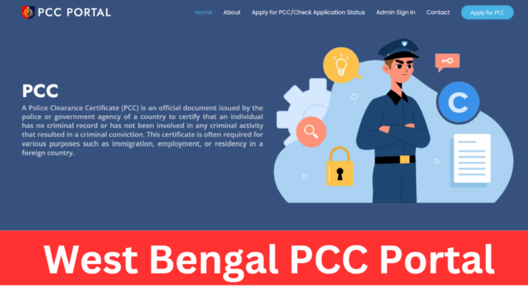 West Bengal PCC Portal