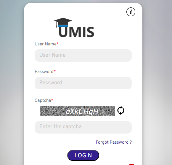 UMIS Login Online